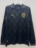 2025-26 Portugal Black Special Edition Long Sleeve Soccer Jersey (长袖)