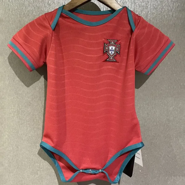2026-27 Portugal Home Baby Infant Crawl Suit