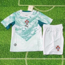 2026-27 Portugal Away Kids Soccer Jersey