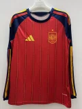 2026-27 Spain Home Long Sleeve Soccer Jersey (长袖)