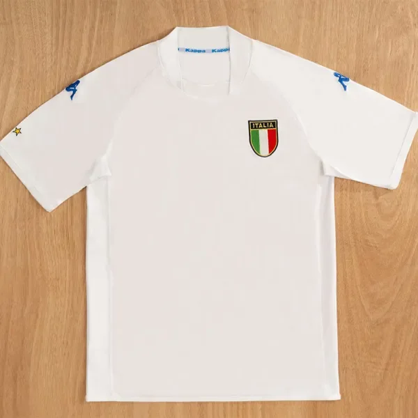 2002 Italy Away Retro Soccer Jersey