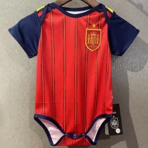2026-27 Spain Home Baby Infant Crawl Suit