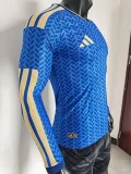 2026-27 Italy Home Long Sleeve Player Version Soccer Jersey (长袖球员)