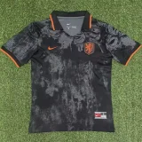 2025-26 Netherlands Black Special Edition Fans Soccer Jersey