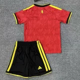 2026-27 Belgium Home Kids Soccer Jersey