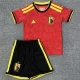 2026-27 Belgium Home Kids Soccer Jersey