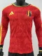 2026-27 Belgium Home Long Sleeve Player Version Soccer Jersey (长袖球员)