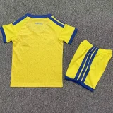 2026-27 Ukraine Home Kids Soccer Jersey