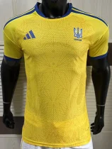 2026-27 Ukraine Home Player Version Soccer Jersey
