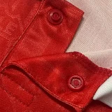 1995 Chile Home Long Sleeve Retro Soccer Jersey (长袖)