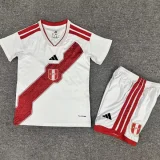 2026-27 Peru Home Kids Soccer Jersey