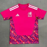 2026-27 Mexico Pink Red Goalkeeper Soccer Jersey