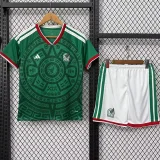 2026-27 Mexico Home Kids Soccer Jersey