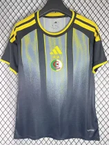 2026-27 Algeria Black Fans Training shirts (金边)