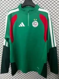 2025-26 Algeria Green Half Pull Sportswear Top #半拉上衣