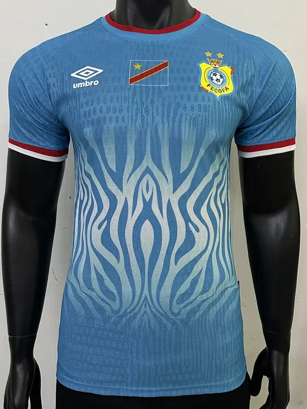 2026-27 DR Congo Blue Player Version Soccer Jersey