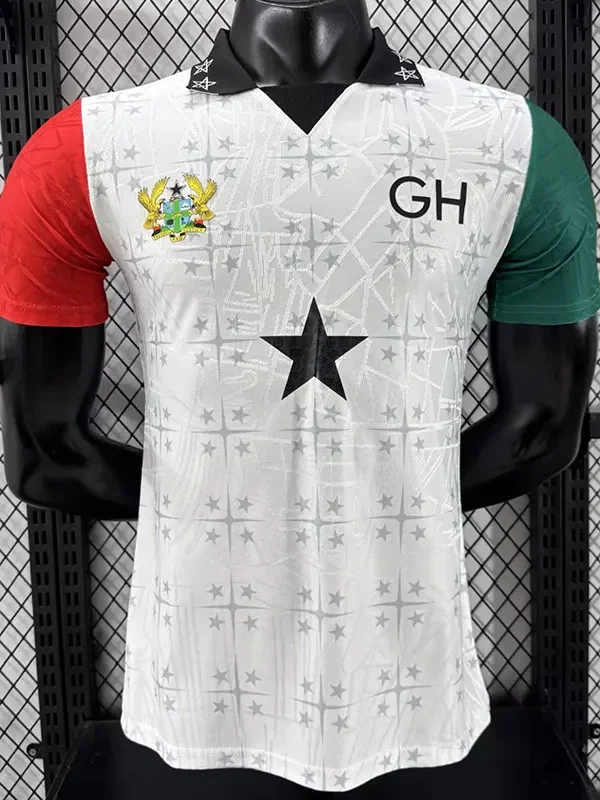 2026-27 Ghana White Special Edition Player Version Soccer Jersey