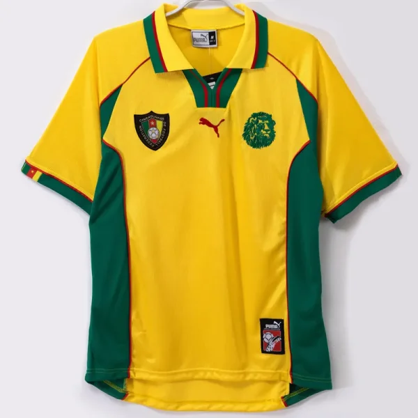 1998-1999 Cameroon Away Retro Soccer Jersey