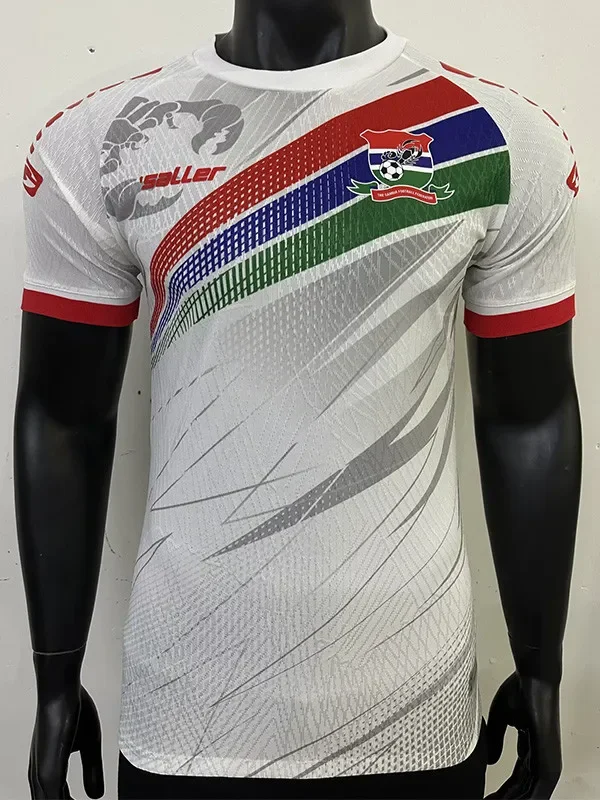 2025-26 Gambia Home Player Version Soccer Jersey