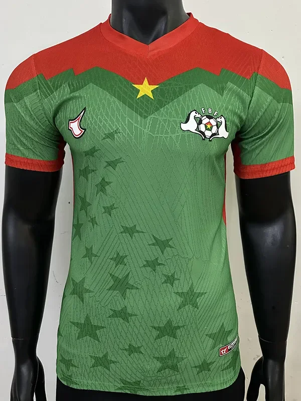 2025 Burkina Faso Home Player Version Soccer Jersey