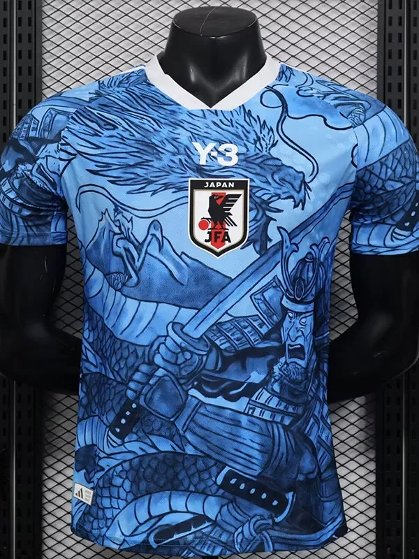 2025-26 Japan Blue Y3 Special Edition Player Version Soccer Jersey