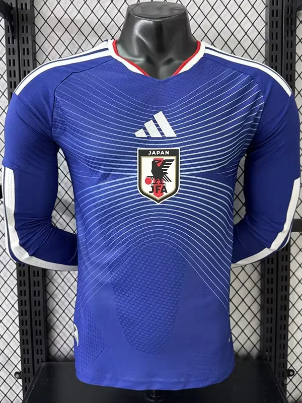 2026-27 Japan Home Long Sleeve Player Version Soccer Jersey (长袖球员)