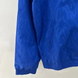 1998 Japan Anime Edition Blue & White Retro Double Sided Windbreaker (双面风衣)