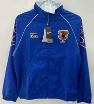 1998 Japan Anime Edition Blue & White Retro Double Sided Windbreaker (双面风衣)