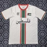 2025-26 Palestina White Special Edition Training shirts 阿拉伯文版