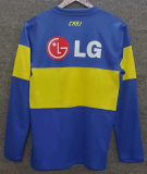 2011-2012 Boca Juniors Home Long Sleeve Retro Soccer Jersey(长袖)