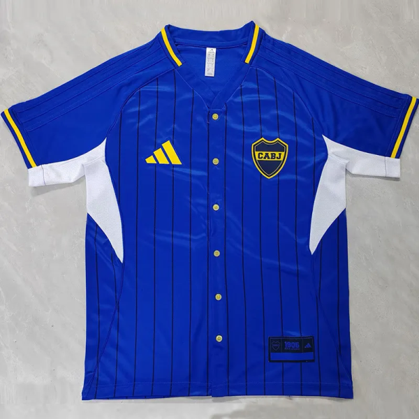 2025-26 Boca Juniors Blue Casual Edition BaseballJersey