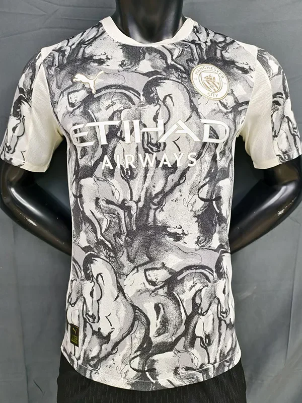 2025-26 Man City Special Edition Player Version Soccer Jersey