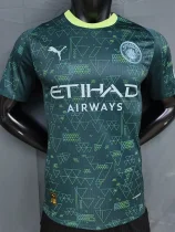 2025-26 Man City Fourth Player Version Soccer Jersey