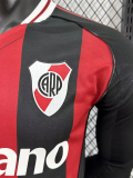2025-26 River Plate Away Long Sleeve Player VersionSoccer Jersey(长袖球员)