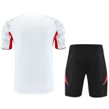 2025-26 Man Utd White Training Short Suit