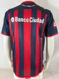 2013-2014 San Lorenzo Home Retro Soccer Jersey