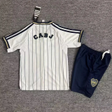 2025-26 Boca White Casual Edition Kids Baseball Jersey