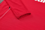 25-26 River Plate Red Half Pull Tracksuit (半拉链)