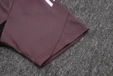 2025-26 Man Utd Grey purple Training Short Suit #D25126