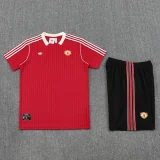 2025-26 Man Utd Red Training Short Suit