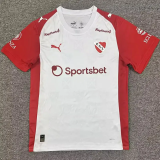 25-26 CA Independiente White Red Fans Soccer Jersey