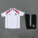 25-26 River Plate White Training short Suit