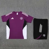 2025-26 Man Utd Purple Training Short Suit