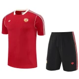 2025-26 Man Utd Red Training Short Suit