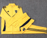 25-26 Boca Juniors Yellow Jacket Tracksuit #A2595