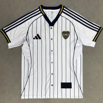 2025-26 Boca Juniors White Casual Edition BaseballJersey