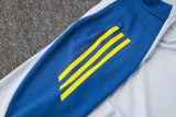 25-26 Boca Juniors Grey Half Pull Tracksuit (半拉链)