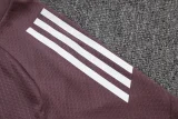 2025-26 Man Utd Grey purple Training Short Suit #D25126
