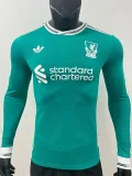 25-26 Liverpool Third Long Sleeve Player Version Soccer Jersey (长袖球员)