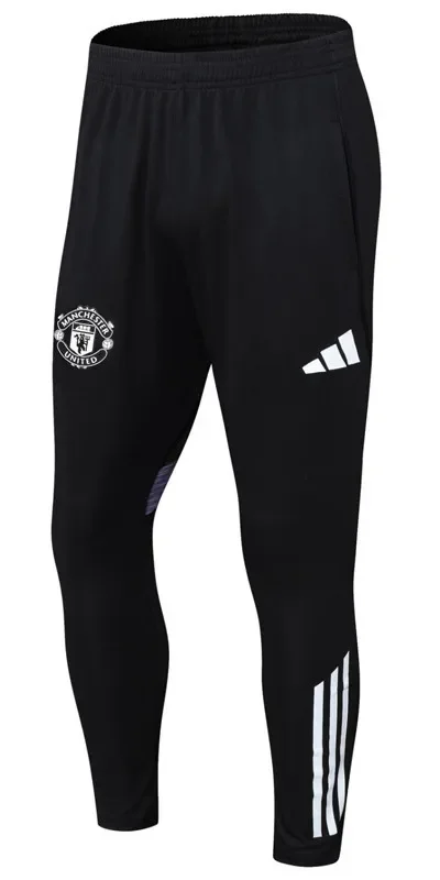 2025-26 Man Utd Black Training Long Pants (Have Pocket)